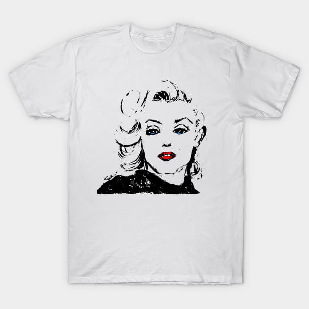 Marilyn T-Shirt by Suzanne_Kurilla